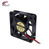 Ventilateur de refroidissement axial industriel à 9 pales DC 5v 12v 24v Ventilateur d'extraction en plastique 60x60x15mm Micro ventilateur 60mm