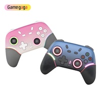 Control Inalámbrico Gamegaga X9 BT 2.4GHz para PC/iOS/Android, Joystick para Teléfono Móvil, Luz RGB, Batería de 800mAh, 7-8 Horas de Duración