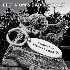 Llavero Personalizado para el Día de la Madre, Regalo con la Frase 'Siempre Seré Tu Niño/Niña', el Mejor Regalo para Mamá/Papá, Llavero de Acero Inoxidable - Product Image 2