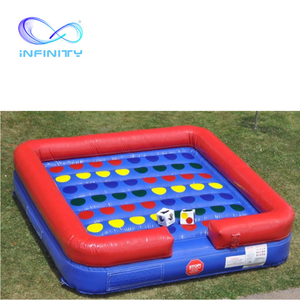 2019 divertido <span class=keywords><strong>twister</strong></span> <span class=keywords><strong>juego</strong></span> de Deportes de aire inflable saltar tornado inflable colchón de seguridad para <span class=keywords><strong>niños</strong></span> y adultos - Product Image 2