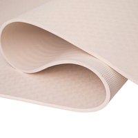 Haute Qualité 183cm Écologique Antidérapant 8mm D'épaisseur Couleur Unique Personnalisé Tpe Tapis De Yoga Épais Avec Logo