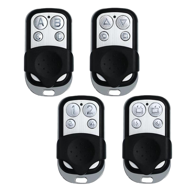 KaiYi KY-QC001 433MHz Four-Button Garage Door Rolling Code Remote Control
