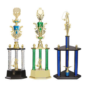 Trofi Plastik Ikan Mas Emas Pengiriman Cepat Lebih Murah untuk Lomba Latihan Memancing - Product Image 4