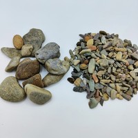 Prix d'usine, galets de couleur, gravier naturel, pavés, pierres de rivière lavées, granit, pavés, pierres concassées à vendre