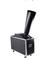 Machine à confettis CO2, effet de scène, canon à confettis, commande manuelle, lanceur de CO2, emballage flycase, DJ, scène