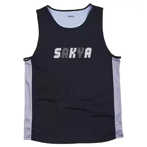 Custom Design Training Gesublimeerd Basketbal Anak Gym Powerlifting Vrouwen Running Heren Singlet