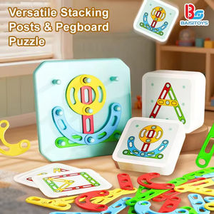 Puzzle éducatif Montessori pour enfants, jouets pour l'apprentissage précoce, planche de puzzle à faire soi-même, outils pédagogiques Montessori pour enfants - Product Image 2