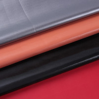 Tissu en similicuir brillant personnalisable par le fabricant, 70% polyester, 25% PU, 5% élasthanne