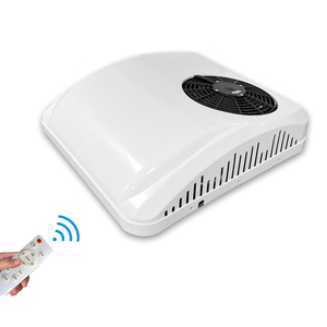 เครื่องปรับอากาศติดหลังคารถบรรทุก รถยนต์ 12V/24V/48V/60V/72V/96V  แบบติดตั้งบนหลังคา  ระบบทำความร้อนและความเย็น  น้ำยา R134a รุ่น EAC002.18 - Product Image 1