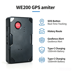 Pelacak GPS 2G untuk Mobil WE200 Pencari Lokasi Real Time dengan Tombol SOS Pemantauan Suara dan <span class=keywords><strong>Alarm</strong></span> Anti Maling - Product Image 3