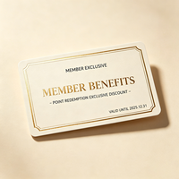 Carte de vœux personnalisée en papier premium, carte de remerciement, carte de membre pour les campagnes commerciales des entreprises
