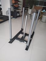 Traîneau de musculation robuste pour entraînement de force, Cross Fitness, avec support, pour entraînement extérieur