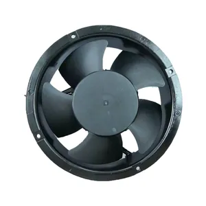 ODM/OEM 48v endüstriyel Fan 172x172x51mm dc soğutma fanı 180mm 12v 24v dairesel soğutma fanı