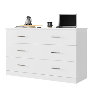 <span class=keywords><strong>Commode</strong></span> pliante de luxe en bois MDF pour chambre à coucher, meuble de rangement pour cosmétiques, vêtements de bébé, enfants et adolescents - Product Image 1