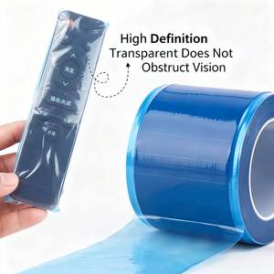 Pellicola Protettiva Blu in PE per Sedile WC Usa e Getta con Bordi Perforati, Pellicola Igienica per Uso Alberghiero - Product Image 4