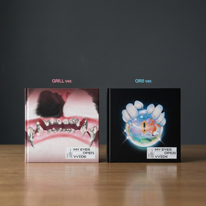 อัลบั้ม EP ชุดที่ 1 ของ MEOVV ชื่อ 'MY EYES OPEN VVIDE' (รุ่นโฟโต้บุ๊ค) อัลบั้มซีดีเคป๊อปเกาหลีอย่างเป็นทางการ - Product Image 4