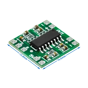 1-10pcs PAM8403 Super <b>mini</b> digital amplifier board 2 * 3W Class D digital amplifier board efficient 2.5 <b>to</b> 5V <b>USB</b> power su - Product Image 4