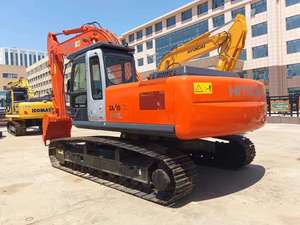 Excavatrice Hitachi ZX240 d'occasion 2023, capacité de charge 24 tonnes, pour projets municipaux et agricoles, avec pompe à engrenages Kawasaki et boîte de vitesses Hawe. - Product Image 5