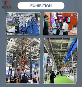 Kullanımı Kolay Villa Ev Asansörü Özelleştirilmiş Cam Kapılı Manuel Asansör Otomatik Kapılı AC Sürücülü PVC Zeminli - Product Image 6