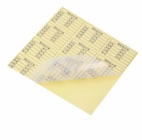 Autocollants en plastique vinyle transparent personnalisés auto-adhésif joint imprimé transparent pour estampage des étiquettes d'emballage en métal