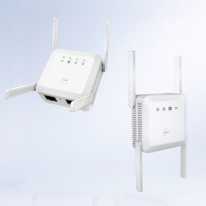 AC1200ตัวขยายสัญญาณ WiFi แบบ Dual Band 5GHz 2.4GHz บูสเตอร์สัญญาณไร้สายพร้อม4เสาอากาศ <span class=keywords><strong>WPS</strong></span> โหมดพอร์ต LAN - Product Image 2