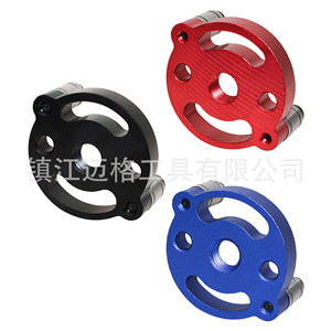 Circular Straight Hole Locator Aluminum Alloy 41-Piece Kit For Carpentry Furniture Assembly Positioning - Product Image 2