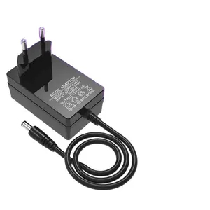 Adaptador de enchufe de la UE cargador de pared 3V 1A 5V 1A 6V 1A 12V 1A 9V 1A 5V 2A estándar AC DC router Monitor adaptador de corriente de luz LED