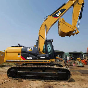 Venta caliente en China: Maquinaria de construcción Caterpillar 320D de segunda mano, tamaño mediano, 20 toneladas de peso operativo, con bomba hidráulica y rodamientos. - Product Image 1