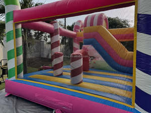 <strong>Fantastic</strong> Commercial Sweetness Candy Bouncer PVC Inflatables Playgrounds Bounce House Indoor Outdoor Jumper - Product Image 6