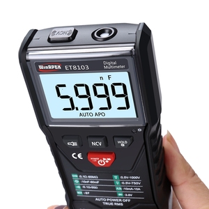 WinAPEX ET8103 <span class=keywords><strong>Multimeter</strong></span> LCD AC/DC <span class=keywords><strong>Digital</strong></span>, pengukur resistensi kapasitansi arus tegangan <span class=keywords><strong>Digital</strong></span>, Senter uji kawat langsung - Product Image 2