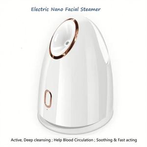 Vaporizador Facial Eléctrico Nano Portátil Iónico de Diseño de Alta Gama PAKISS, Funciones de Iluminación, Hidratación y Nutrición para el Hogar - Product Image 4