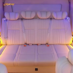 โซฟาเบดไฟฟ้าปรับเอนได้สุดหรูสำหรับรถตู้ไฮเอซ คราฟเตอร์ เมอร์เซเดส สปรินเตอร์ หุ้มหนังพรีเมียม สำหรับตกแต่ง<span class=keywords><strong>ภายใน</strong></span>รถบ้าน - Product Image 4