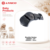 Clip de remplacement pour boucle de harnais 5 points pour poussette Baby Trend, siège rebondisseur enfant, rehausseur, chaise haute - Matériau plastique durable