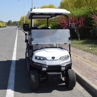 Voiture de golf électrique 8 places 6+2 personnalisée 48V Prix Voiture de golf électrique Accessoires de voiture de golf Kit de siège arrière ZYCAR