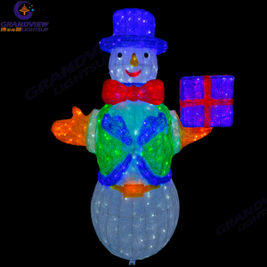 <span class=keywords><strong>Led</strong></span> 3D <span class=keywords><strong>Snowman</strong></span> đồ trang trí ngoài trời điêu khắc kỳ nghỉ giáng sinh thương mại trang trí nghệ thuật tùy chỉnh kích thước lớn chuỗi Motif đèn - Product Image 6