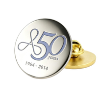 Badge personnalisé en alliage de zinc plaqué électrolytiquement pour émail souple ou dur, artisanat, entreprise, école, souvenir, tourisme, église, cadeau