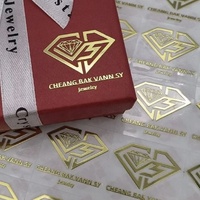 Transfert d'autocollant en métal doré, logo auto-adhésif uv dtf nfc autocollant avec logo nfl logo personnalisé autocollant pour boîte d'emballage