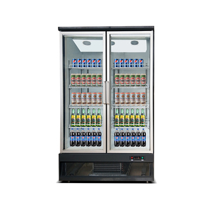 Congélateur Commercial Vertical Nouvelle Conception Trois Portes Vitrées Dégivrage <span class=keywords><strong>Automatique</strong></span> Réfrigération Monotempérature - Product Image 5