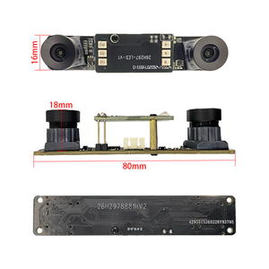 โมดูลกล้องวัดระยะแบบสองตา 2MP 120FPS โมโนโครม โกลบอลชัตเตอร์ พร้อมระบบมองกลางคืนด้วยอินฟราเรด USB2.0 - Product Image 2