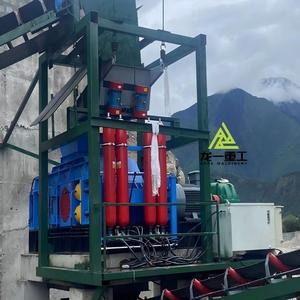 Concasseur à double rouleaux robuste CE 120tph pour le concassage de pierres dans les projets miniers de minerai de fer/cuivre, usine de concassage de pierres, moteur AC PLC, export <span class=keywords><strong>Vietnam</strong></span> - Product Image 3