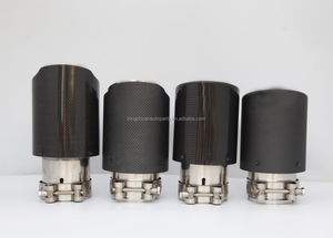 Tubi di scarico per auto <span class=keywords><strong>BC</strong></span> M2 F80 M3 M4 M5 F82 F87 F90 G80 G83 G87 <span class=keywords><strong>M</strong></span> punte di scarico in fibra di carbonio - Product Image 5