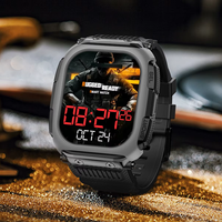 Montre connectée tendance avec écran AMOLED de 2,13 pouces, cadrans personnalisables, 6 thèmes d'interface utilisateur, affichage permanent, étanche 5ATM pour hommes et femmes