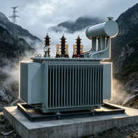 Transformateur de distribution triphasé immergé dans l'huile CE EAC ISO UL S11 200KVA 50/60Hz 6.3kV 10kV