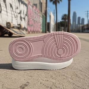 Suela de calzado casual para skate MD prensada <span class=keywords><strong>en</strong></span> molde, con banda de rodadura circular pivotante, puntera de estrella y plataforma, OEM personalizado - Product Image 2