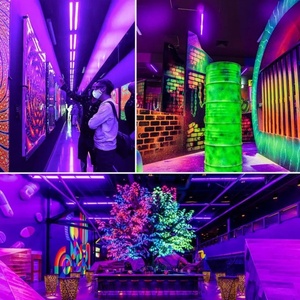 Barra de Luz UV Negra de 36W con 40 LED para Decoración Navideña, Retroiluminación Fluorescente - Product Image 4