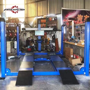 Jintuo ağır yük büyük 4 direkleri oto araba asansör köprü 4 tonluk hidrolik garaj yeraltı dört sonrası araba asansör - Product Image 6