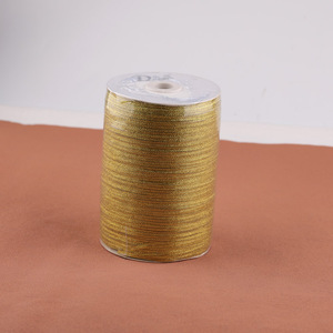 Gold and Silver Gift <b>Ribbons</b> Rope 28033 Plastic Resin Plated <b>Wedding</b> Decoration Cake Box for Gift Packaging - Product Image 3