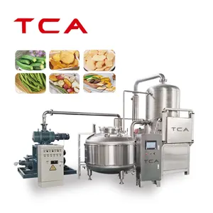 TCA Frutta Friggitrice vuoto frittura macchina/vuoto di produzione