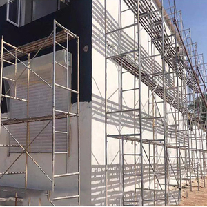 โครงนั่งร้านเหล็กรูปตัว H ชุบสังกะสีปรับแต่งได้สำหรับการก่อสร้างอาคารสมัยใหม่ - Product Image 6