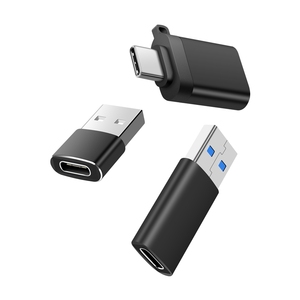 Veggieg Hợp kim nhôm Type-C adapter USB3.0 OTG adapter cho Android IOS điện thoại di động máy tính PVC Áo khoác tương thích Type-C - Product Image 3
